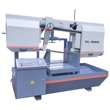 Hollow section steel pipe cutting band saw