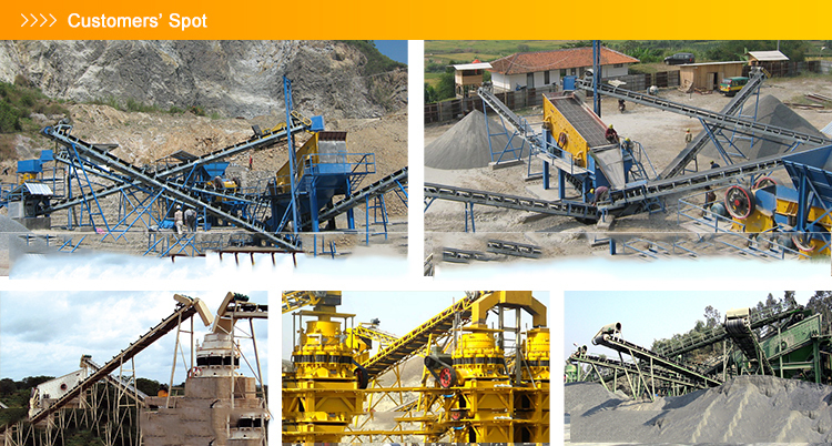 Case cone crushing plant 