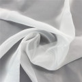 White Silk Organza Tulle Fabric for Wedding Dress