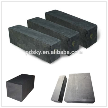 Produits moulés en graphite pour l&#39;industrie de la coulée de cuivre et bloc de graphite