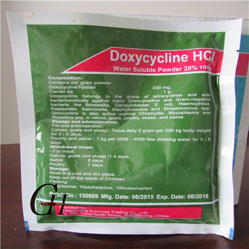 Doxycycline HCL Water Soluble Powder 20%