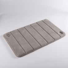 Waterproof anti-slip super thick microfiber pet door mats