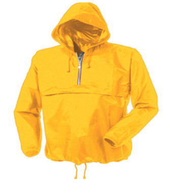 Yellow Color Men′s Lightweight Windbreaker for Outdoor Sports