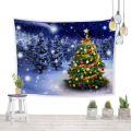 High Quality Printed Christmas Ornaments Background Cloth