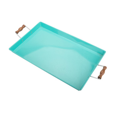 Party Garden Square Metal Tray