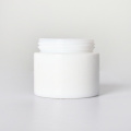 50g Custom Lid Opal White Cosmetic Face Cream Glass Jar