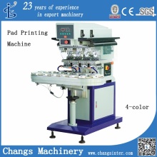 Spy-4 4 Colors Pneumatic Pad Printer with Conveyor