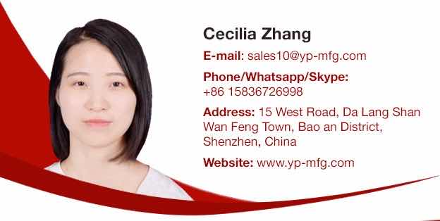 Cecilia Zhang Business Card