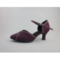 Girls purple ballroom shoes