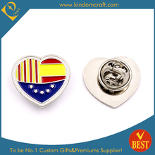 Personalizado de alta calidad Metal Metal Lapel Pin insignias