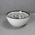 Embossed Ceramic Bowl Set