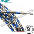 Wire Saw Cutting Granite, Diamond Wire Saw, Diamond Wire Rope