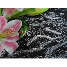 POLY TRICOT AVEC 3MM SEQUIN EMBD 50/52 "