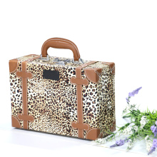 Hard Case Kosmetiktasche Leopard Druck Acryl-Kosmetik-Gehäuse