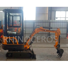 Rhinoceros XN08 Mini Excavator con cabina y CE aprobado