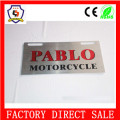 Custom Logo Printed Aluminum Metal License Plate Frame