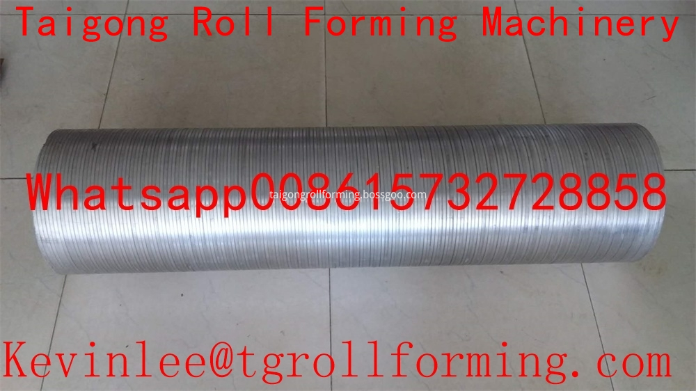 Aluminum Foil Core Aluminum Sleeve Roll Forming Machine
