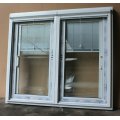 Luxury UPVC Sliding Windows with Built-in Blinds Foshan Factory