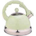 Green Mirror Stainless Steel Whistling Tea Kettle