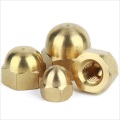 Brass Cap Hex Nuts Dome Head Acorn Nut