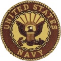 United States Navy Patch bestickt