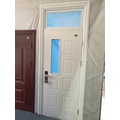 Fire Steel Door with Glass, Son-Mother Door