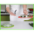 Couvercle en silicone pour micro-ondes client de conception moderne de cuisine