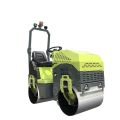 New type single cylinder double drum road roller