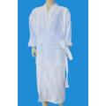 100%cotton velour kimono bathrobe