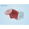 16a 5P wall mounted socket industrial socket IP44