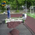 Rubber paver machine for playground