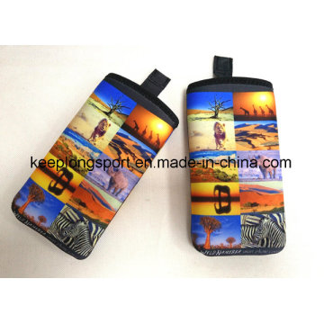 Full Color Printing Neoprene Phone Case, Neoprene Cell Phone Case