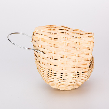 Percell Egg Shaped Small Rattan Bird Nest