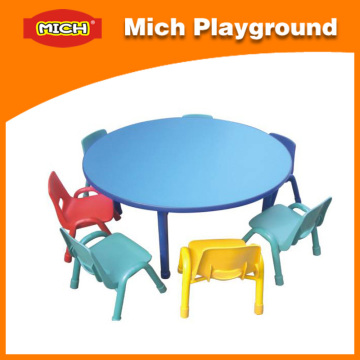 Mesa de estudo de bamb Plastic Round Kids (1211E)