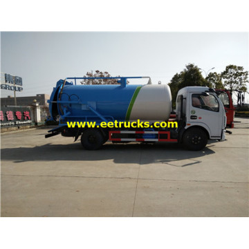 8cbm 4x2 Waste Vacuum Trucks