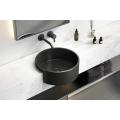 Hot 304 Baño moderno Matt Black Lave Basin