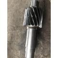 Fixed gear shaft with forged machining