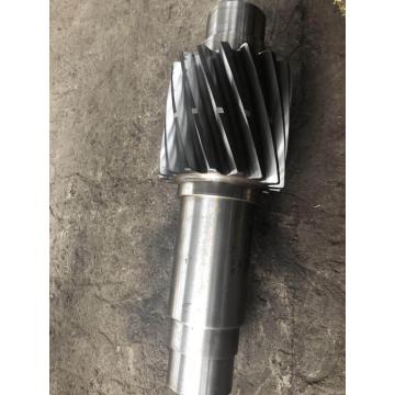 Fixed gear shaft with forged machining