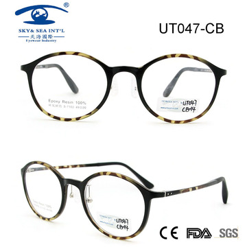 2015 Nouvelle couleur - Ultem - Lunettes à lunettes en forme ronde OEM Lunettes Optical Frame (UT047)