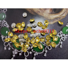 Luz Topaz Ponto Crystal Crystal Stones Fancy Rhienstones para Atacado