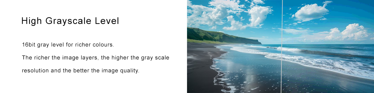 High Grayscale Level Flip Chip COB LED Display High Grayscale Level Flip Chip COB LED Display