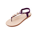 Women's Non-slip Beach Clip-toe Flat Sandals