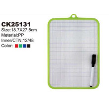 PP Stationery White Board with erasable marker