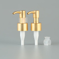 shampoo body lotion 24/410 28/410 UV coating metallized gold color glass bottle stopper lotion pump top cap mould