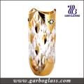 Golden Decoration Glass Vase (GB1512YM-DN)