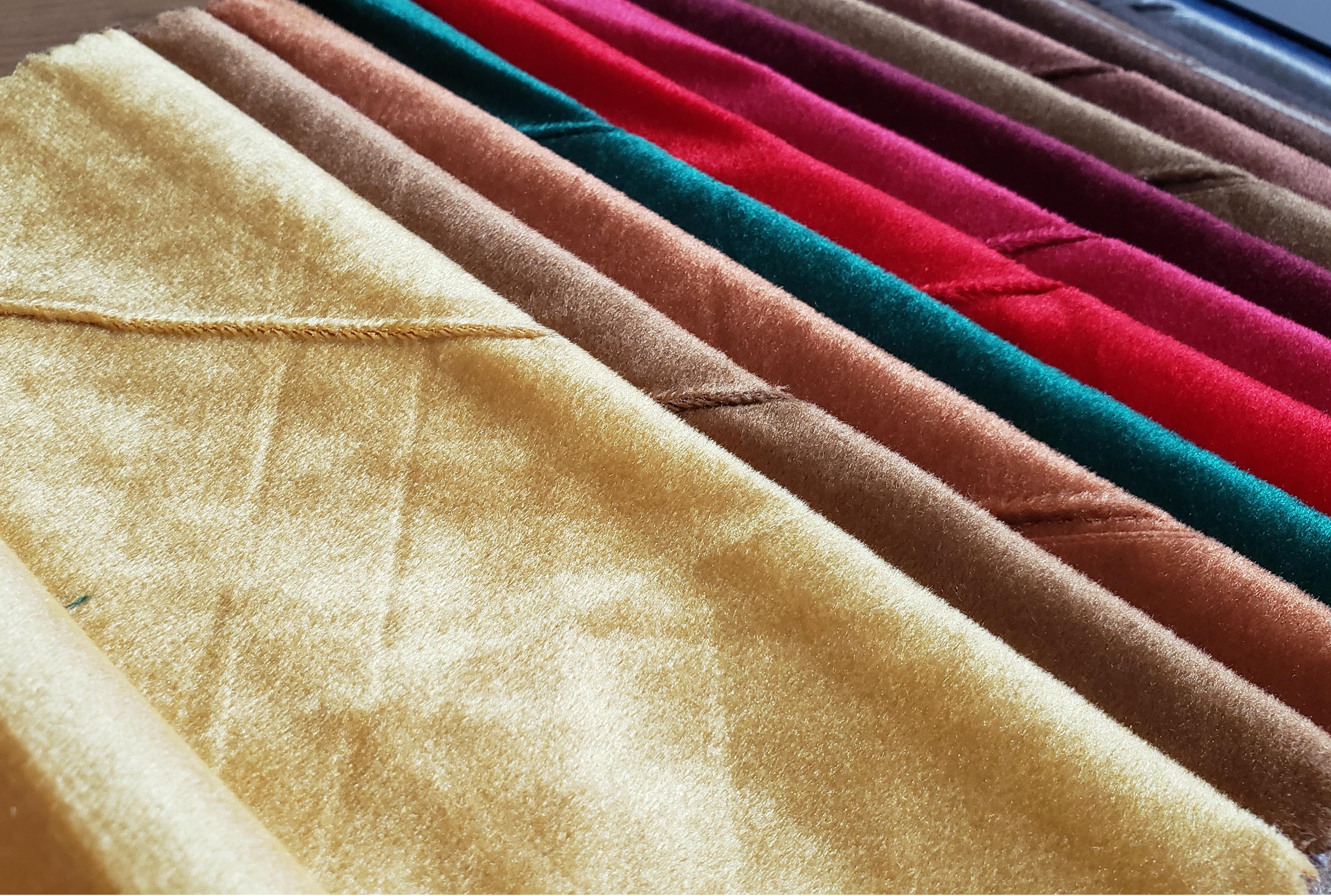 Quilted Velvet Fabric c Quilted Velvet Fabric c