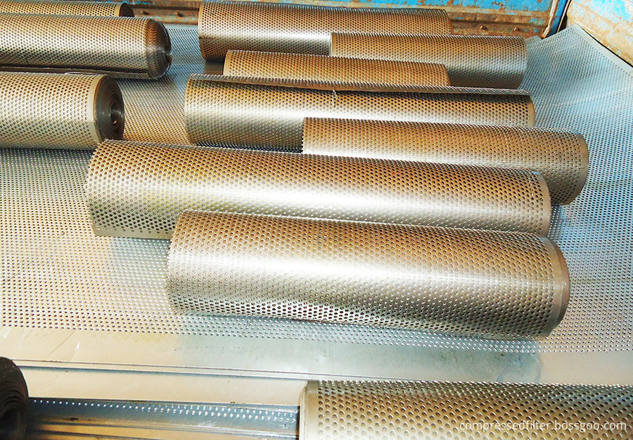 Welded Perforated tubes