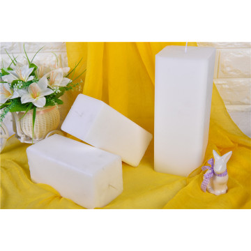 White Paraffin Wax Square Candle