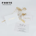 FORTE High-End Luxury Custom Foil Logo Card Stock