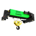 Low headroom electric wire rope hoist